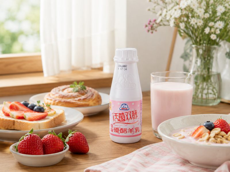 華一草莓優酪乳