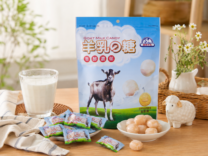 羊乳硬糖 羊乳煉乳 焦糖奶香 海洋深層鹽